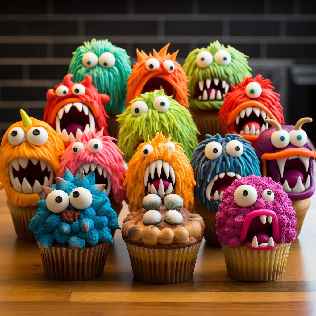 Monster Cupcake Decorating Ideas